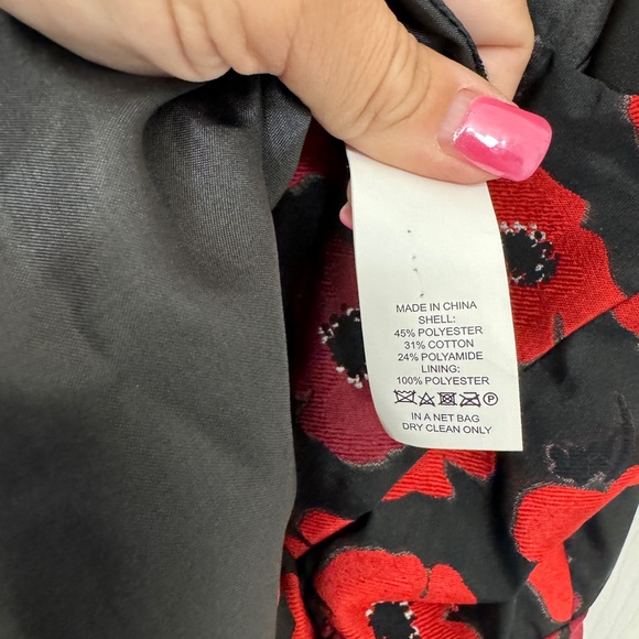 Kate Spade Poppy Jacquard Dress Sz 10 - Picture 8 of 8